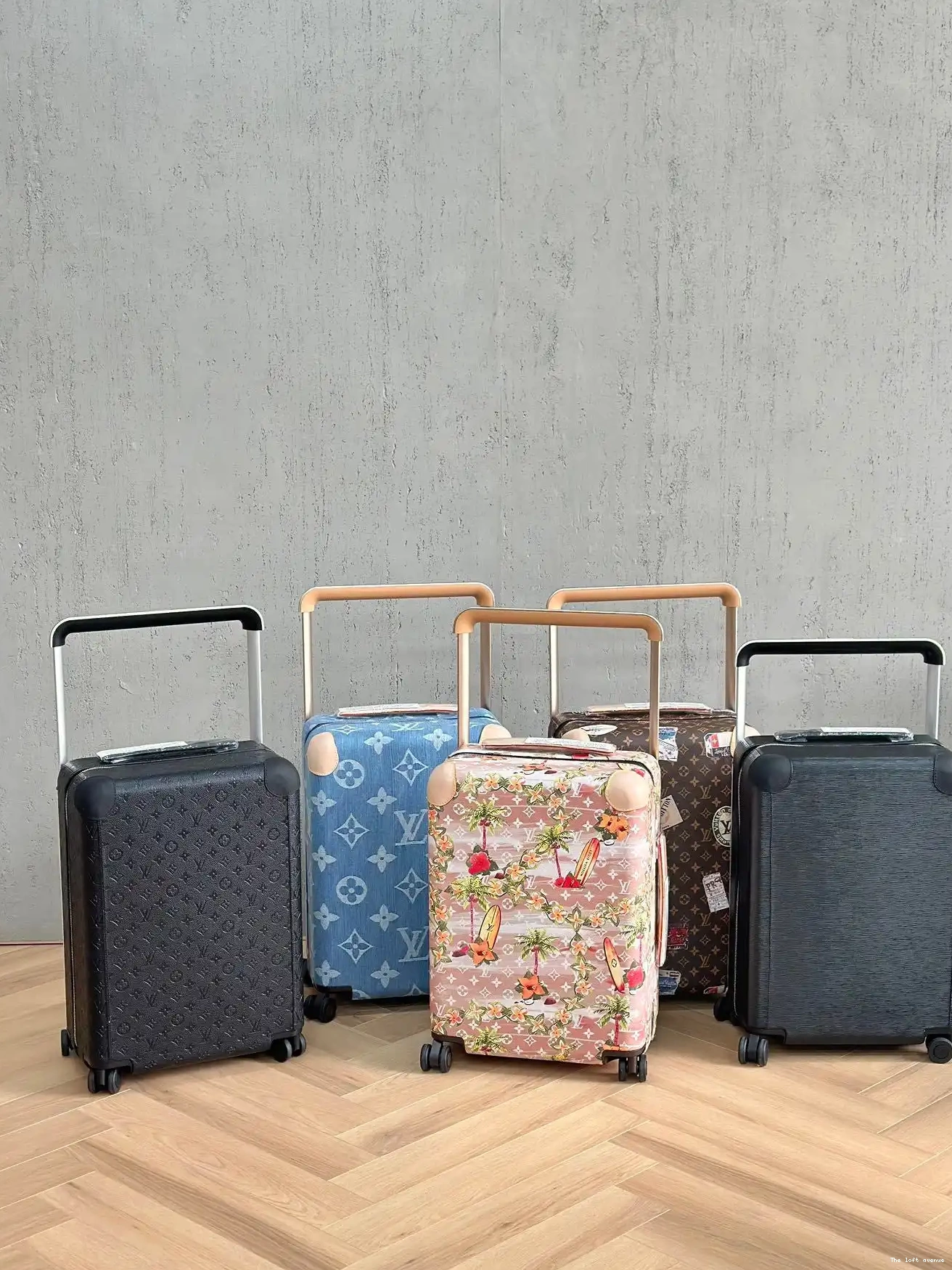 CABIN SUMMER 37L 55 SURFING CUSTOM SUITCASE HORIZON 0512